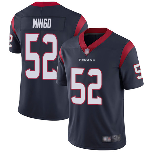 Houston Texans Limited Navy Blue Men Barkevious Mingo Home Jersey NFL Football #52 Vapor Untouchable